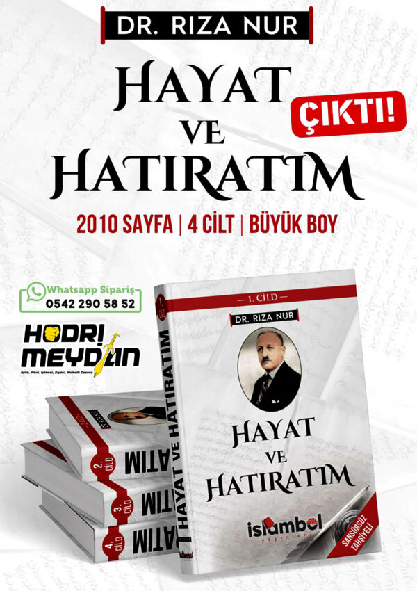 DR.RIZA NUR - HAYAT VE HATIRATIM